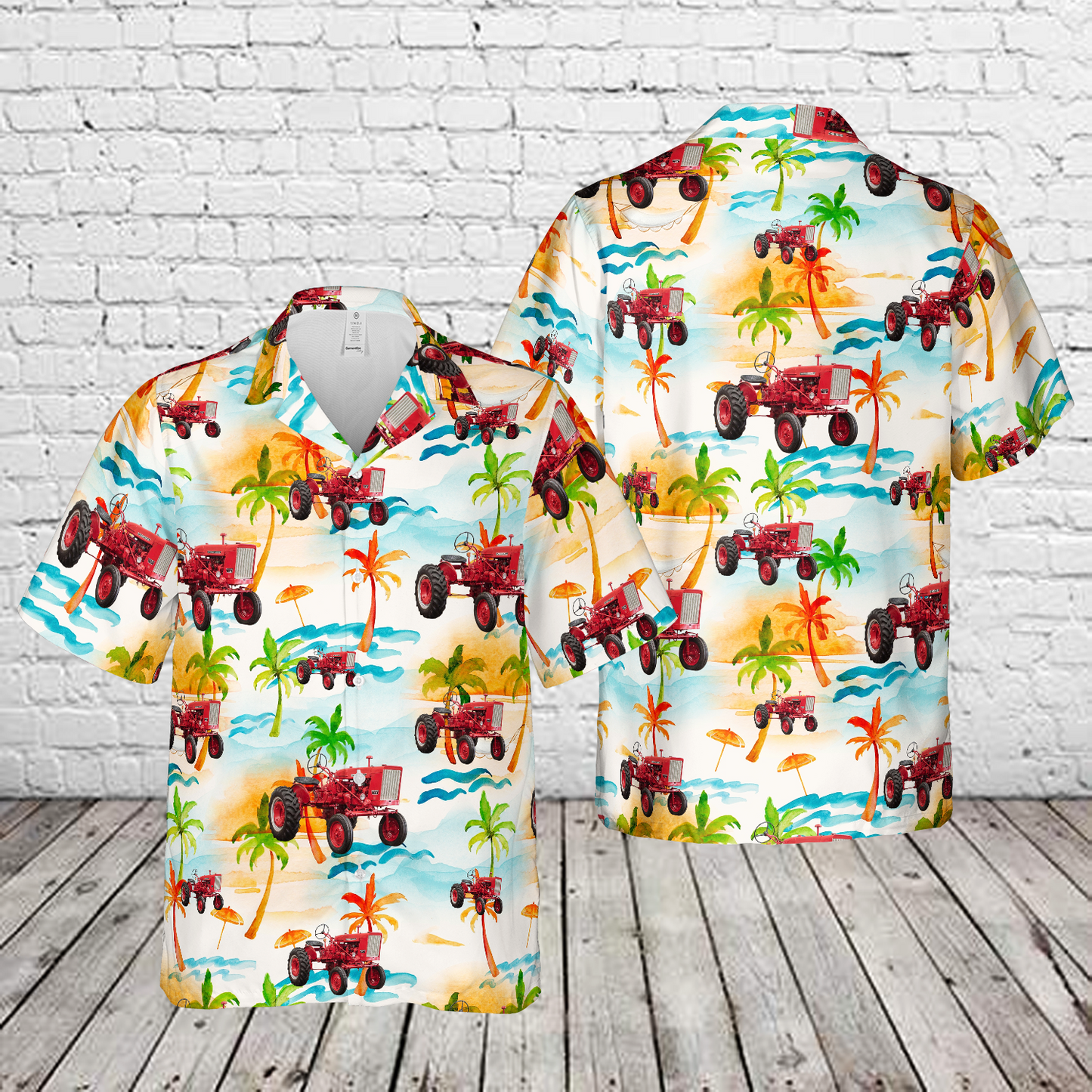 1968 IH FARMALL 140 TRACTOR Hawaiian Shirt