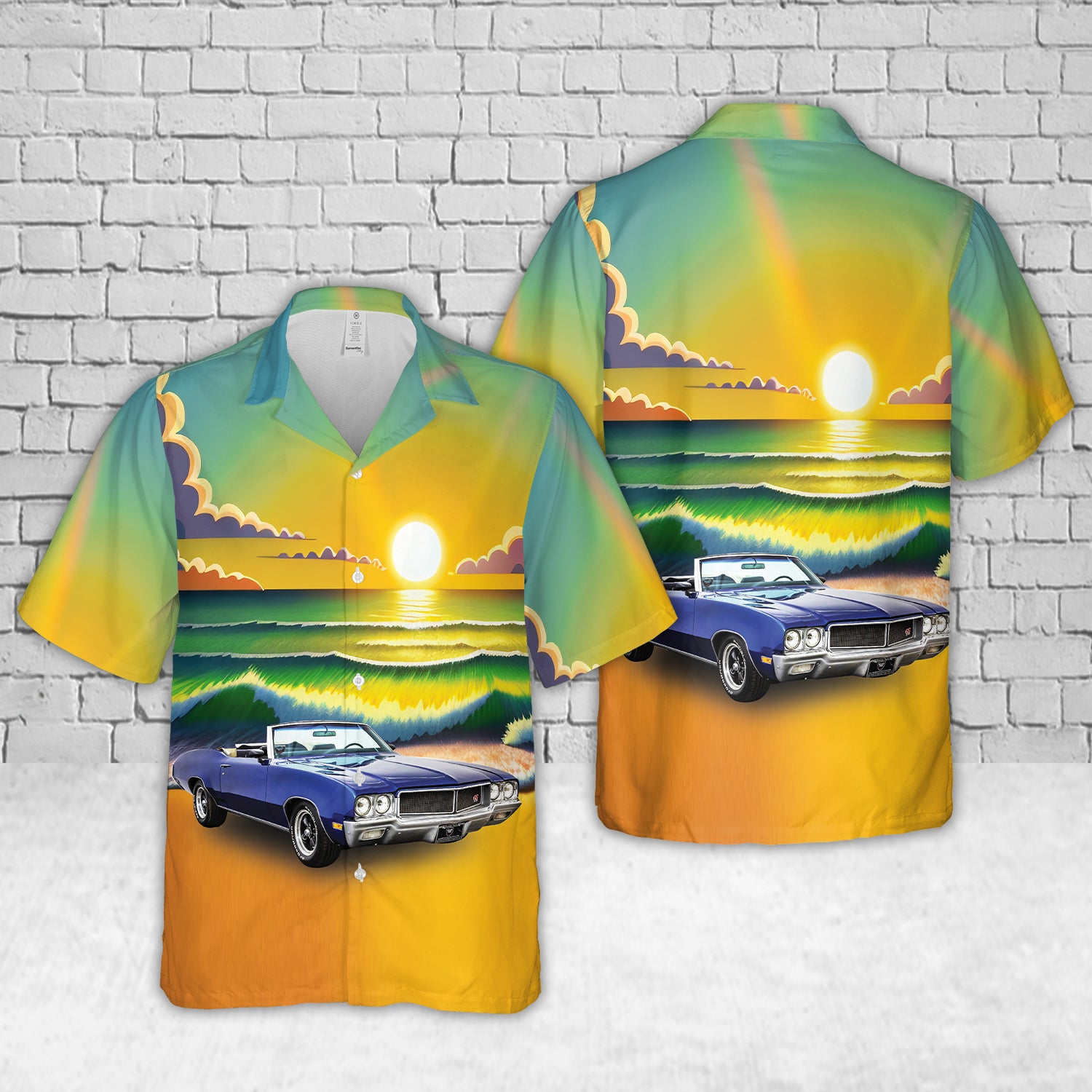 1970 Buick Skylark Coupe Hawaiian Shirt