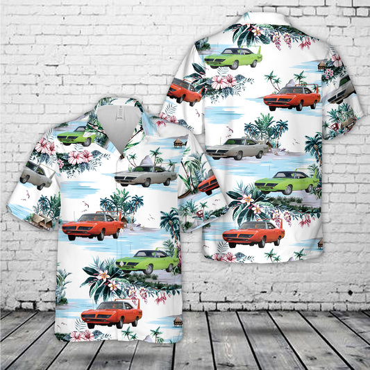 1970 Plymouth Superbird Hawaiian Shirt