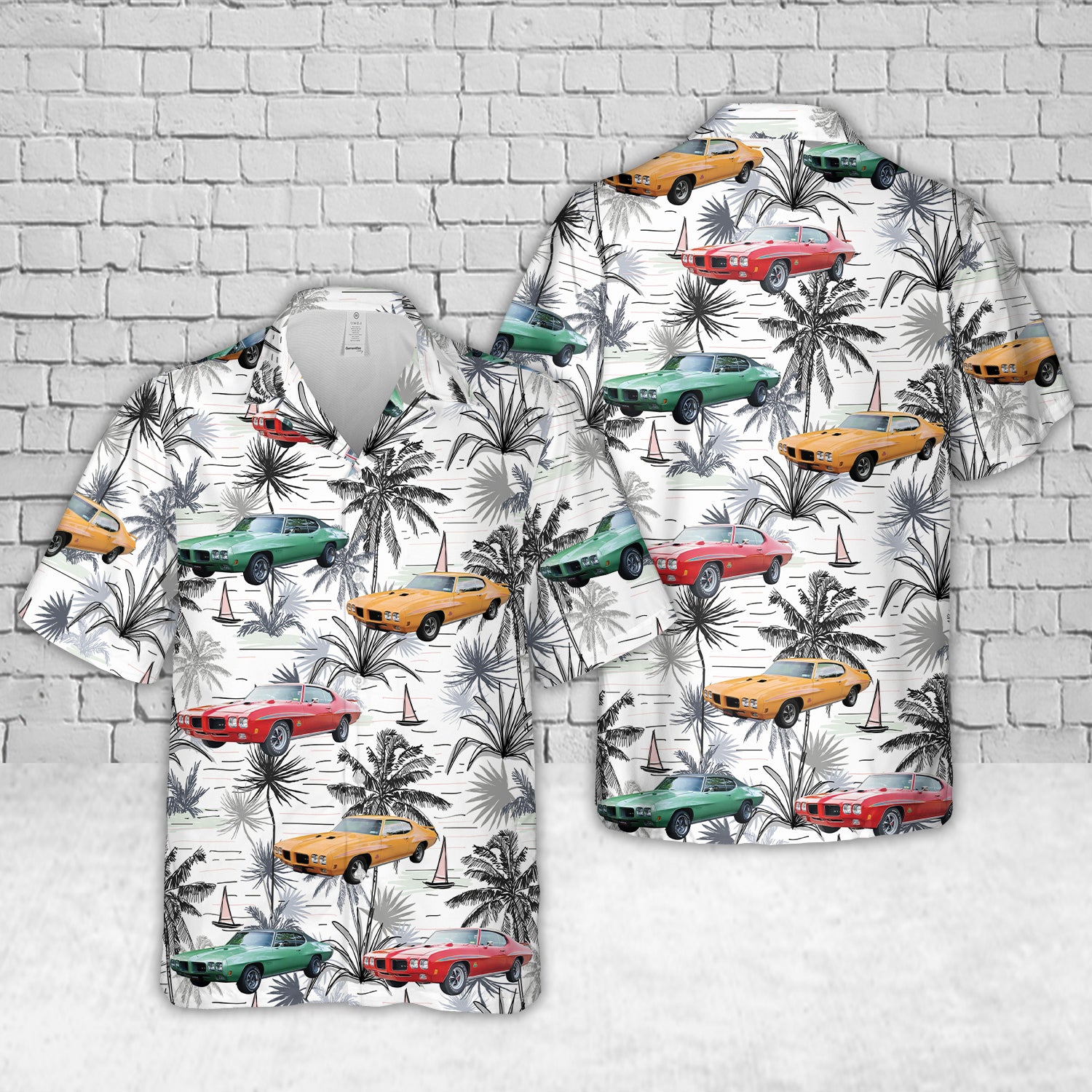 1970 Pontiac GTO Hawaiian Shirt