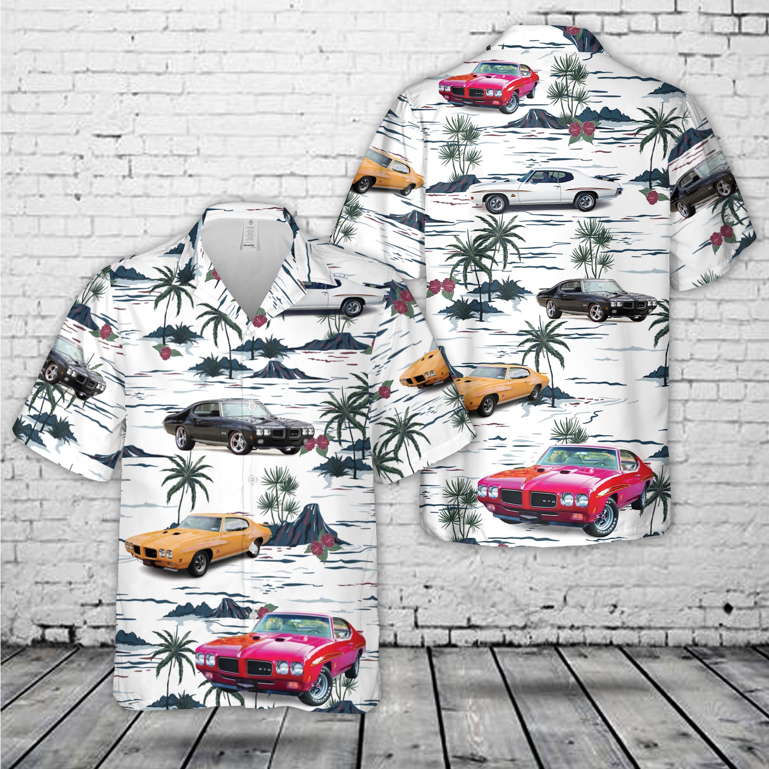 1970 Pontiac GTO Judge Hawaiian Shirt