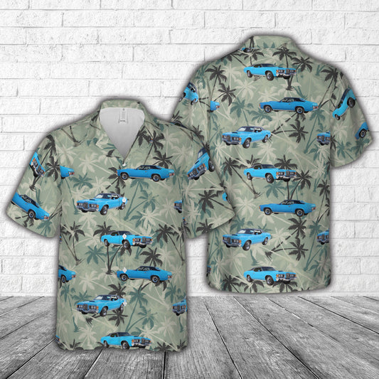 1971 Mercury Cougar XR7 429 Cobra Jet Hawaiian Shirt