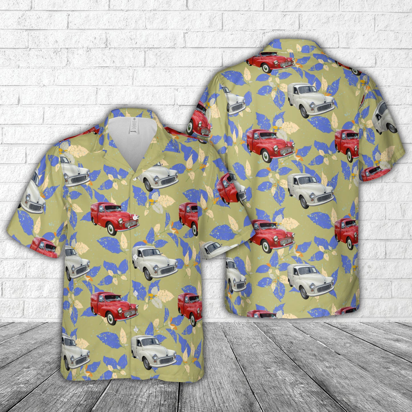 1972 Austin Morris Minor Van Hawaiian Shirt