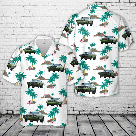 1972 Challenger R/T Dragster Hawaiian Shirt