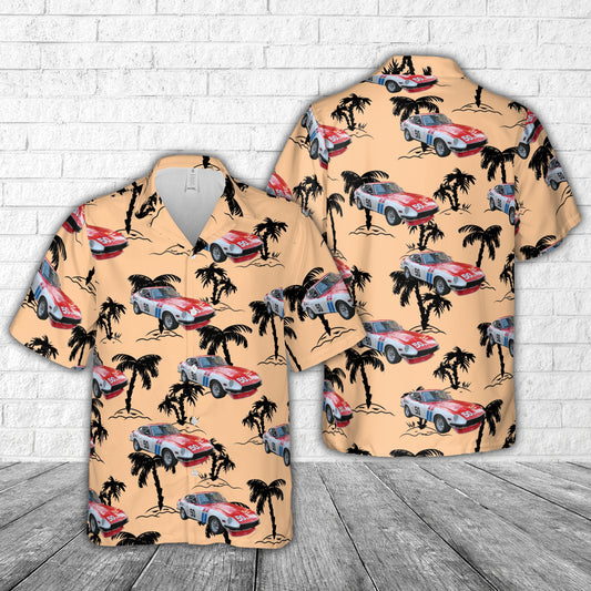 1972 Datsun 240Z Race Car Hawaiian Shirt