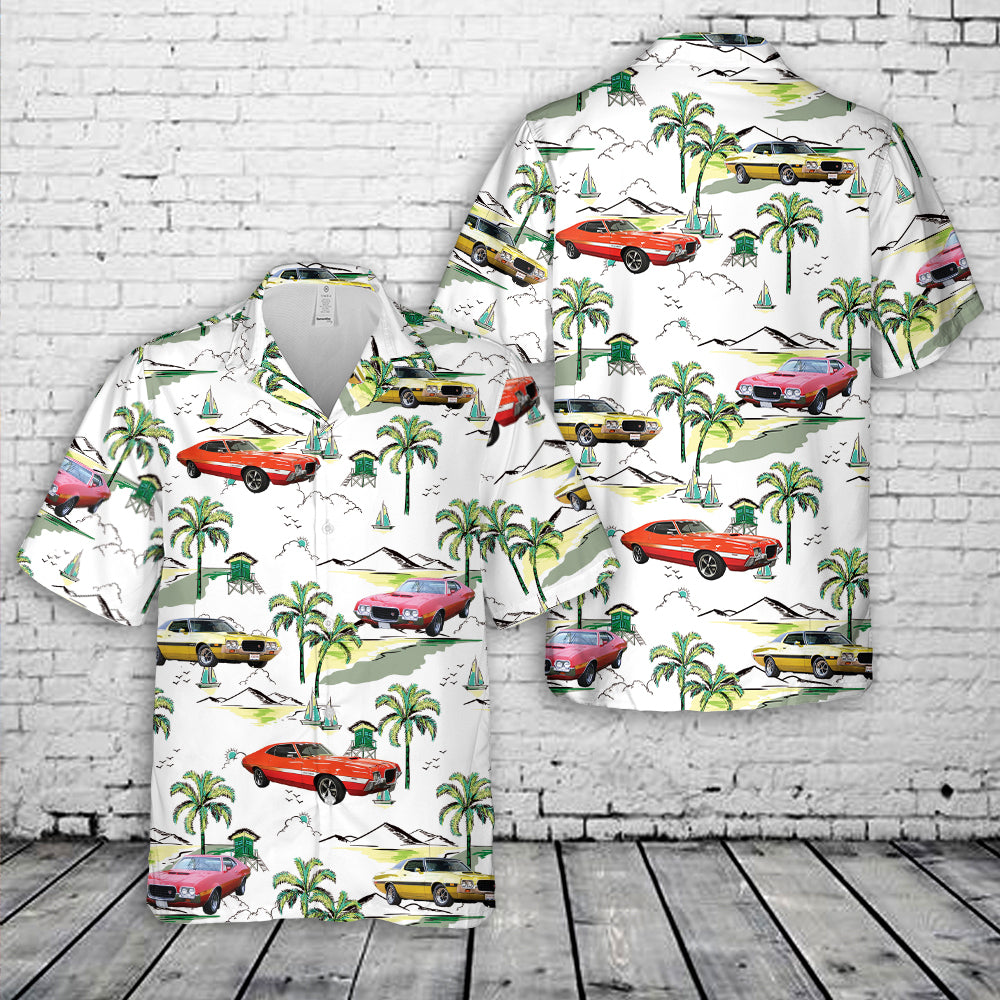 1972 Ford Gran Torino Hawaiian Shirt