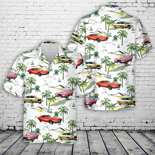 1972 Ford Gran Torino Hawaiian Shirt