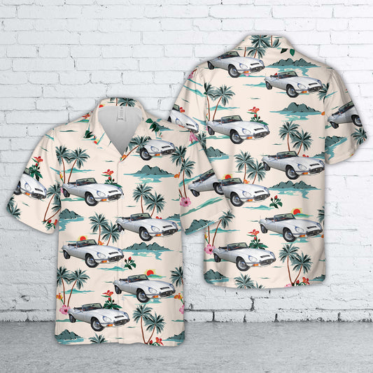 1973 Jaguar E-Type Series 3 Roadster Hawaiian Shirt