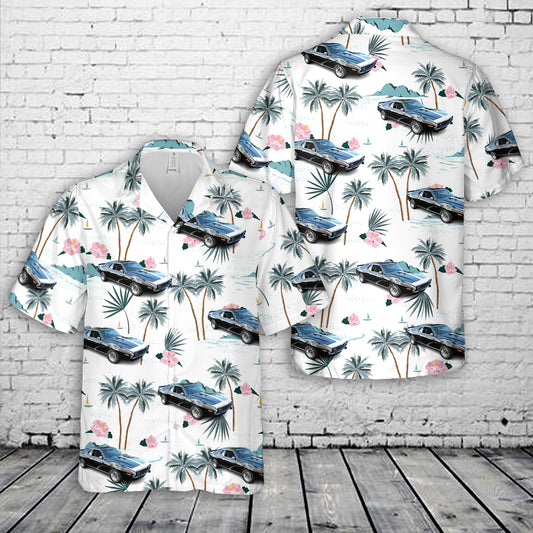 1974 AMC Javelin AMX with "Go Package" Hawaiian Shirt