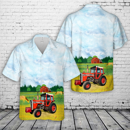 1974 Massey Ferguson 1135 Hawaiian Shirt