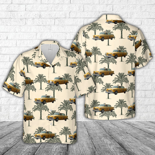 1975 Checker A11 Taxi Hawaiian Shirt