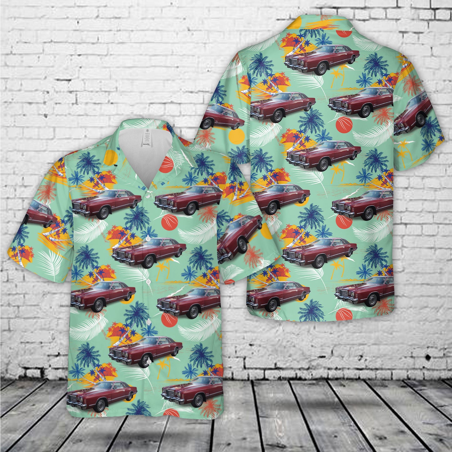 1975 Dodge Charger SE Hawaiian Shirt