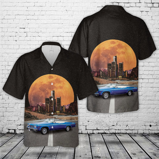 1975 Oldsmobile Delta Royal 88 Convertible Hawaiian Shirt