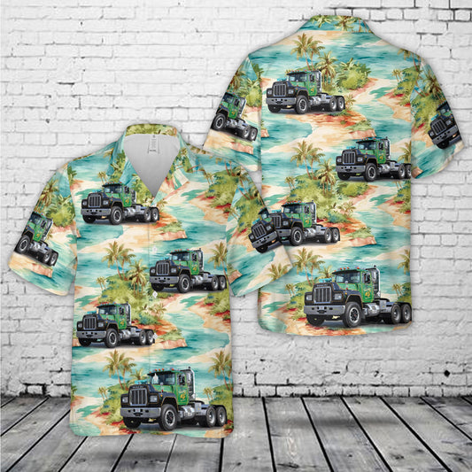 1978 Mack R-Model Tractor Hawaiian Shirt
