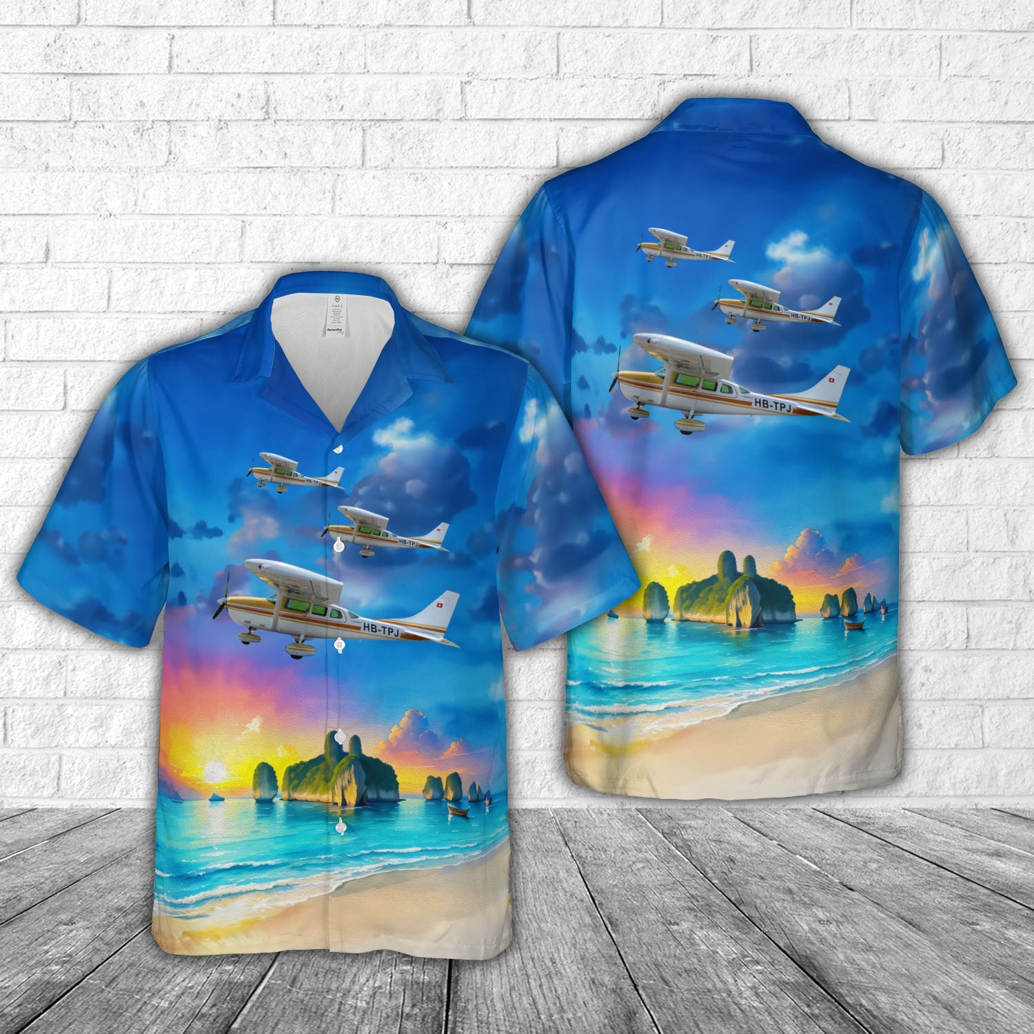 1979 Cessna TU206G Hawaiian Shirt