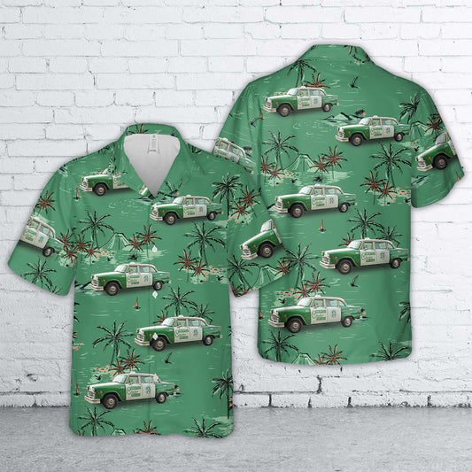 1981 Checker A11 Taxi Hawaiian Shirt