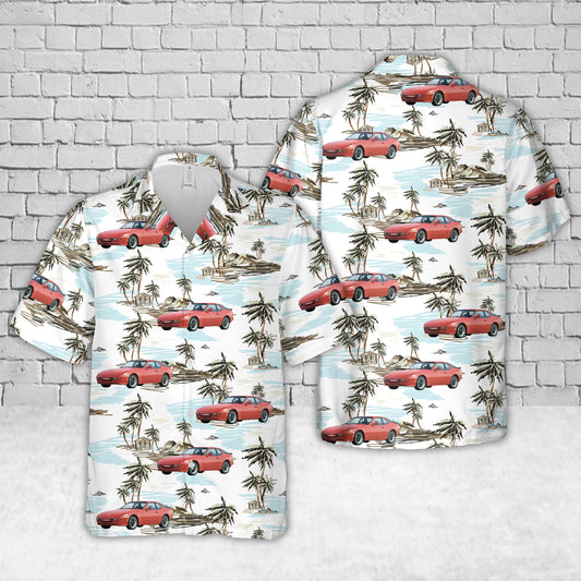 1982-1991 Porsche 944 Hawaiian Shirt