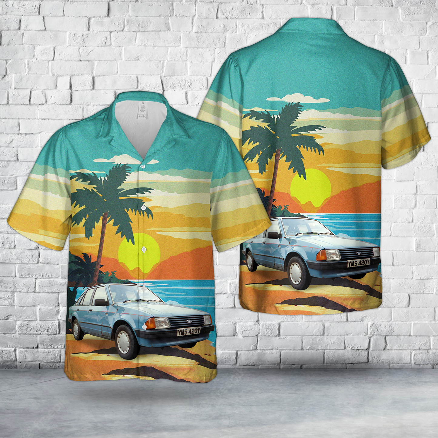 1982 Ford Escort 1.6 L Hawaiian Shirt