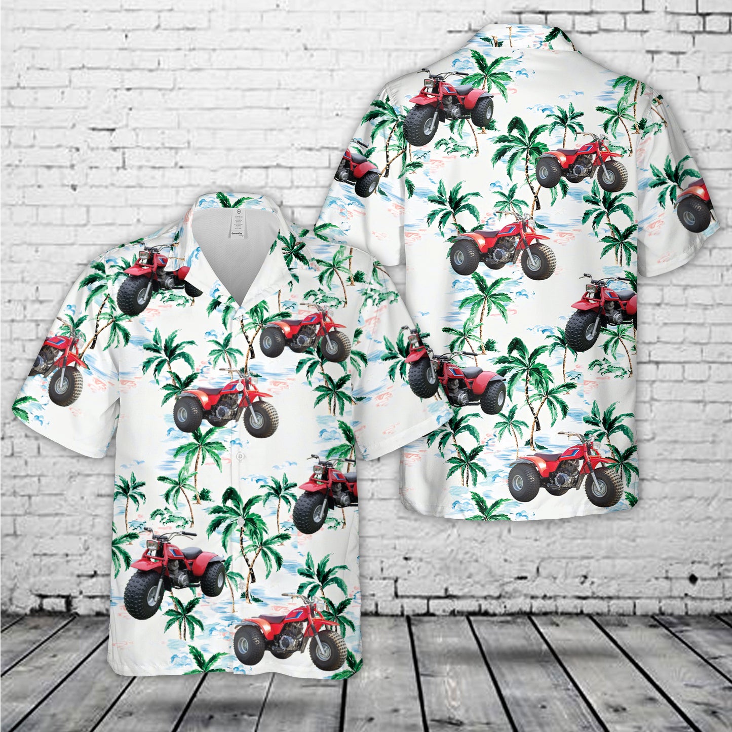 1983 Honda ATC 185S Hawaiian Shirt