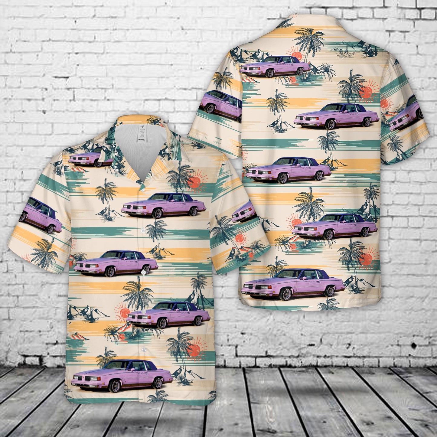 1984 Oldsmobile Cutlass Supreme - Queen of the Boulevard Hawaiian Shirt