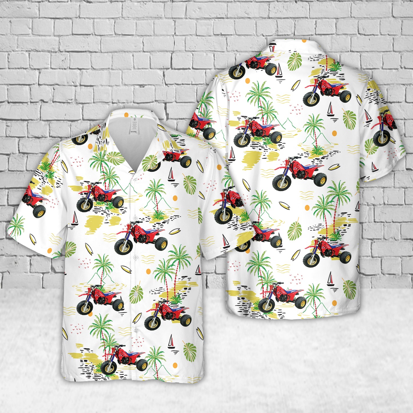 1985 Honda ATC 250R Hawaiian Shirt