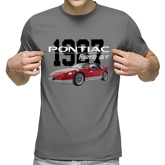 1987 Pontiac Fiero GT Classic Unisex T-Shirt Gildan 5000 (Made In US) DLMP1504PT02
