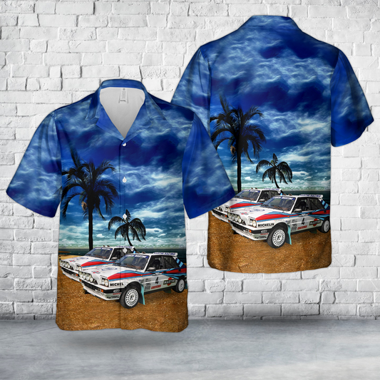 1988 Lancia Delta HF Integrale 8V Hawaiian Shirt