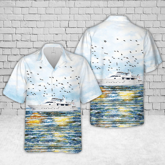 1992 Azimut 90 Europa Hawaiian Shirt