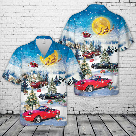 1994 Miata Christmas Hawaiian Shirt