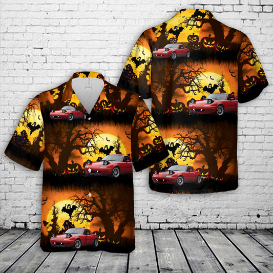 1994 Miata Halloween Hawaiian Shirt