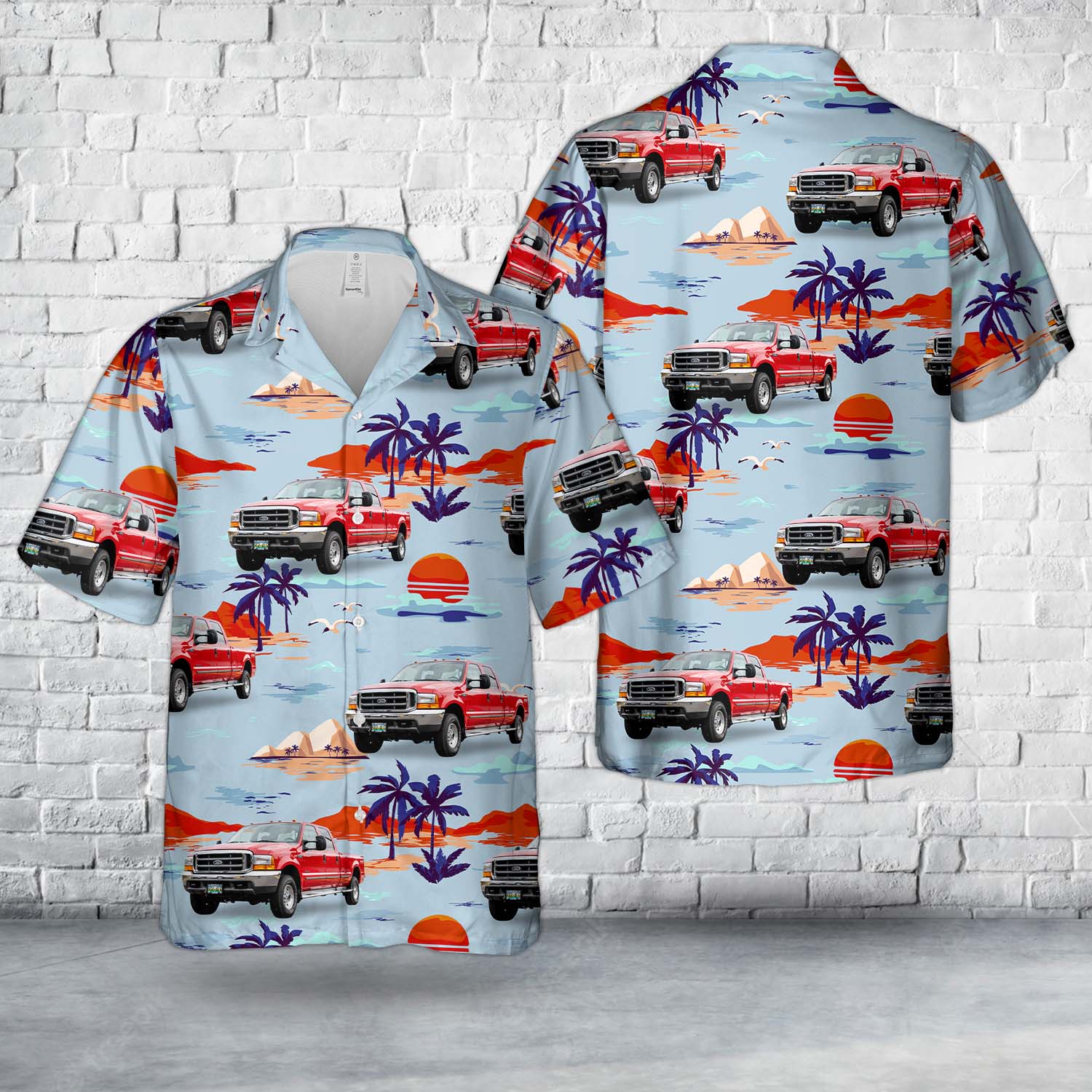 1999 Ford F-250 Super Duty Hawaiian Shirt