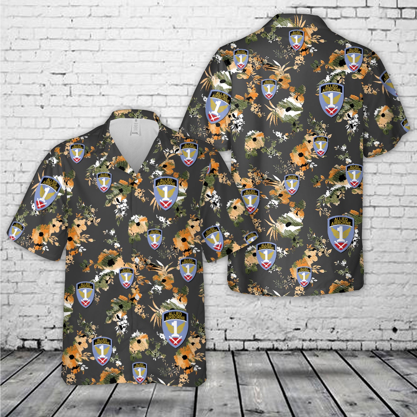 1st Allied Airborne Army WW2 Airborne Forces Hawaiian Shirt