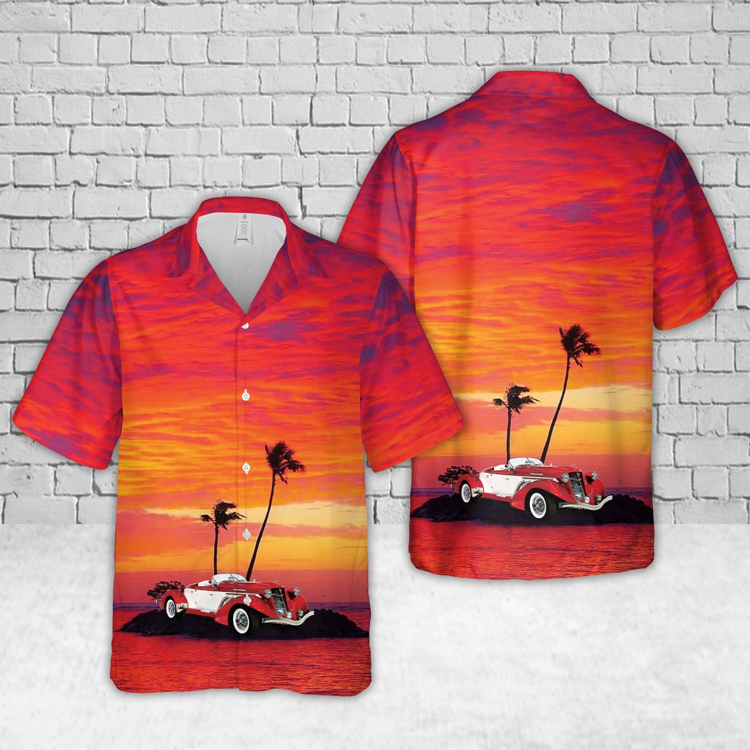 2004 AUBURN BOATTAIL SPEEDSTER Hawaiian Shirt