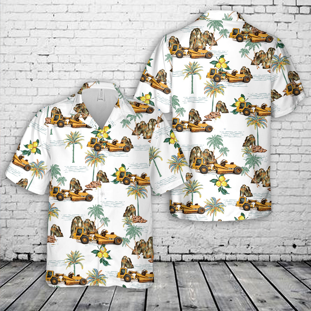 2004 CAT 613C SCRAPER Hawaiian Shirt
