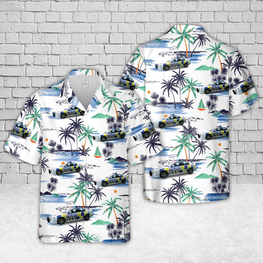 2005 Holden Commodore SV6 - New Zealand Police Hawaiian Shirt