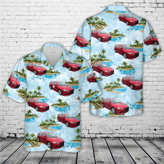 2008 Mitsubishi Lancer Evolution X Hawaiian Shirt