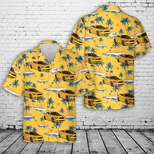 2012 Dodge Charger SRT8 Super Bee Hawaiian Shirt