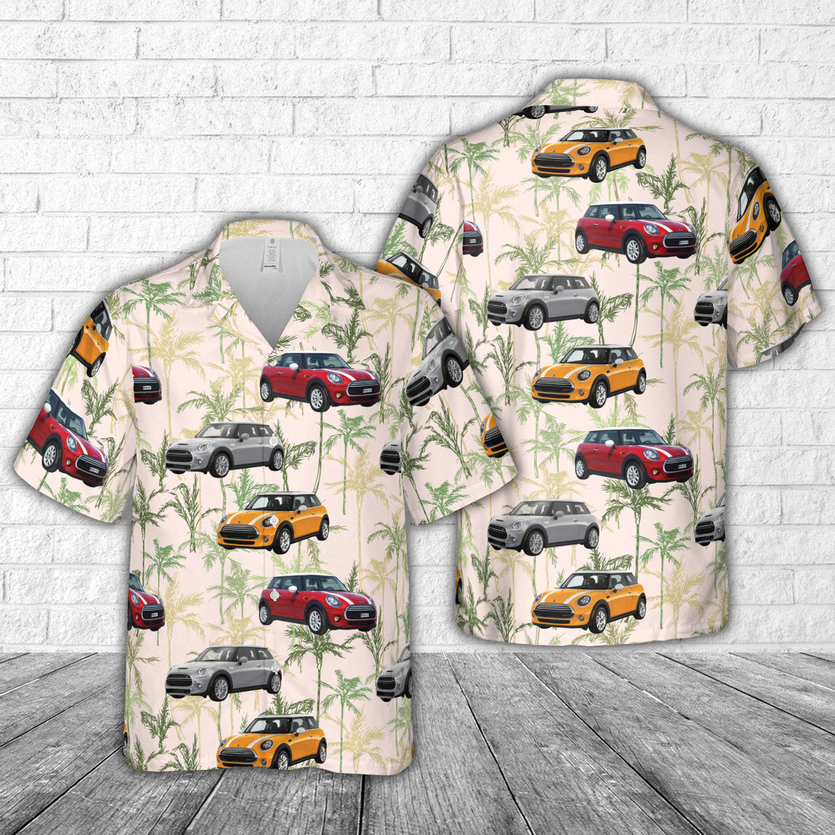 2014 MINI Cooper Hardtop Hawaiian Shirt