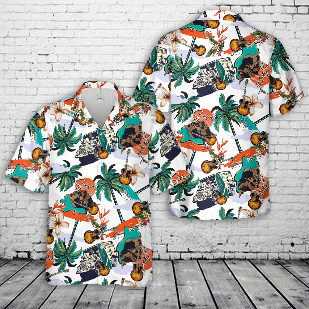 2018 Gibson ES-275 Custom Hawaiian Shirt