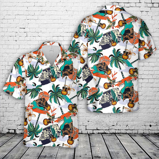 2018 Gibson ES-275 Custom Hawaiian Shirt