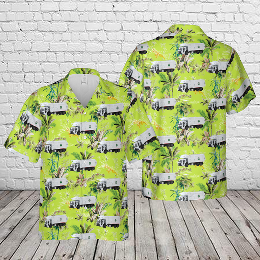 2019 Mack LR Refuse Truck - New York City Department Of Sanitation Hawaiian Shirt