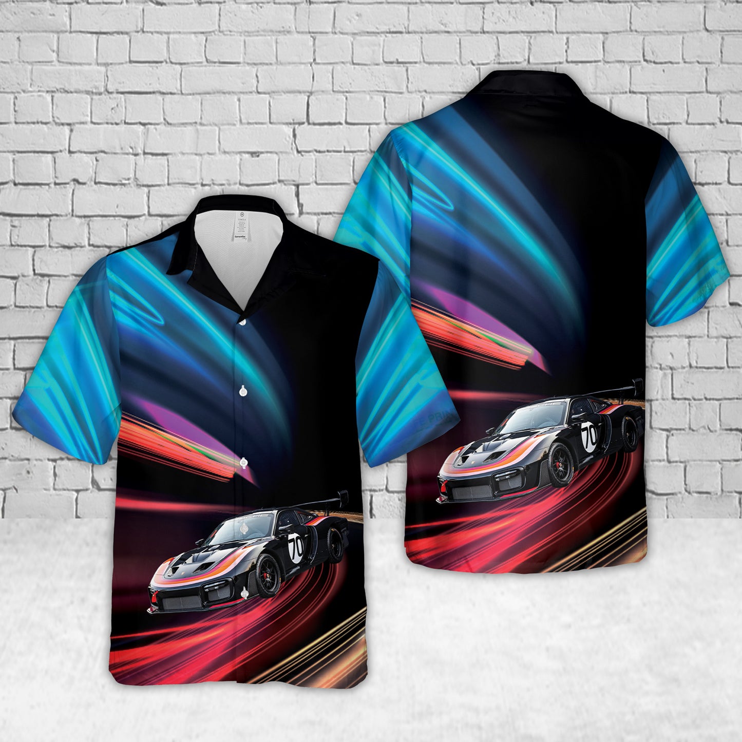 2019 Porsche 935 Track Car Hawaiian Shirt