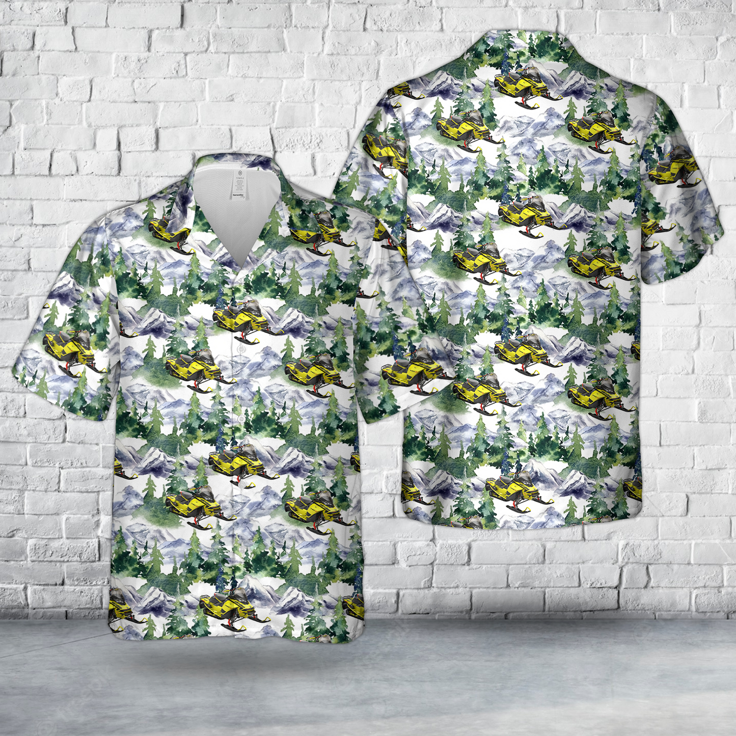 2020 Ski-Doo MXZ X 600R E-TEC Hawaiian Shirt