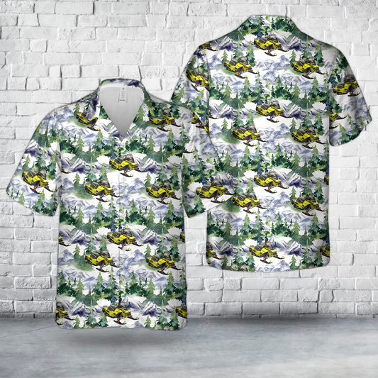 2020 Ski-Doo MXZ X 600R E-TEC Hawaiian Shirt
