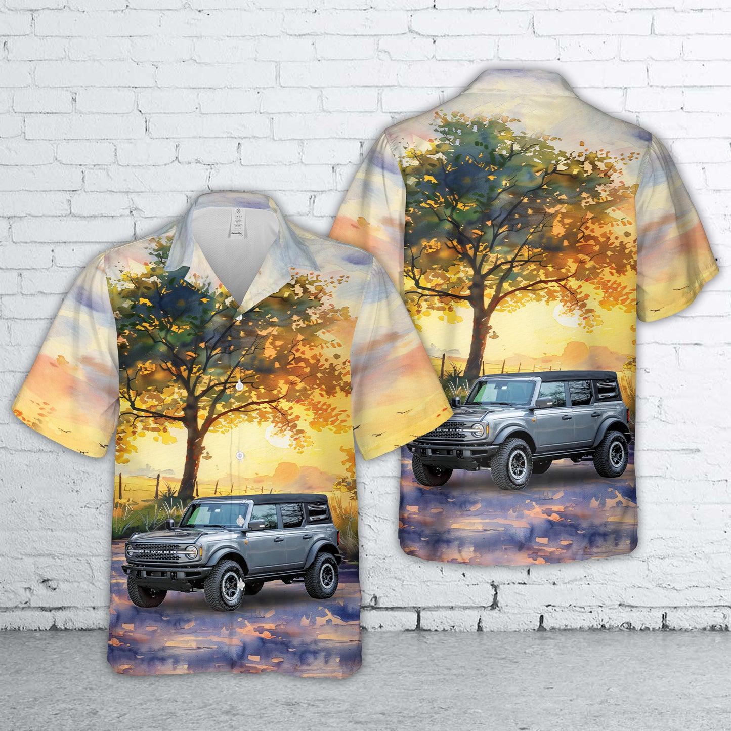 2021 Ford Bronco Badlands Hawaiian Shirt