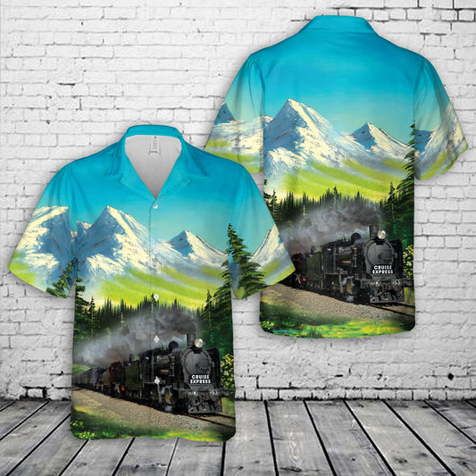 2021 Southern Steam Spectacular with K153 & K190 Hawaiian Shirt