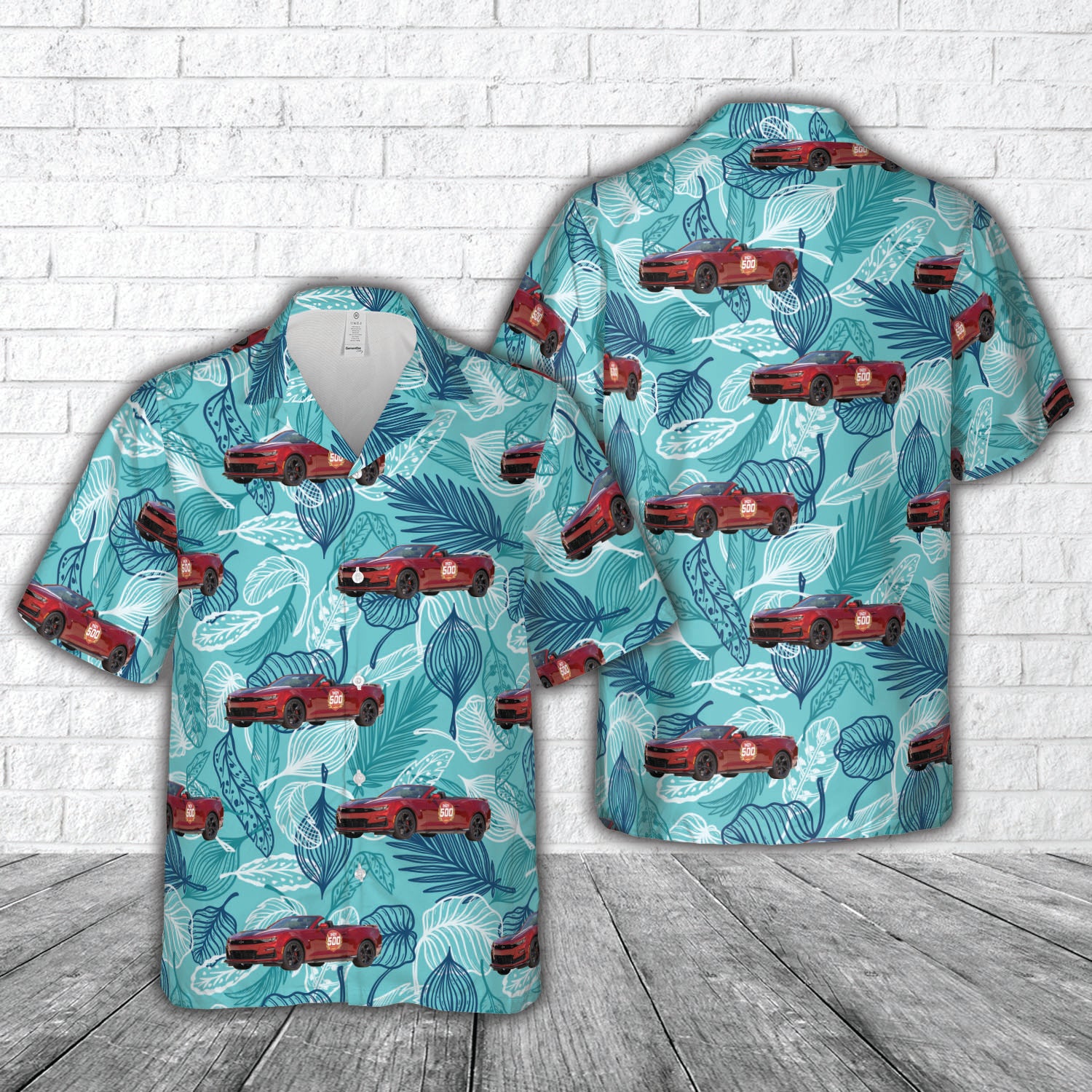 2022 Chevrolet Camaro SS Convertible Hawaiian Shirt