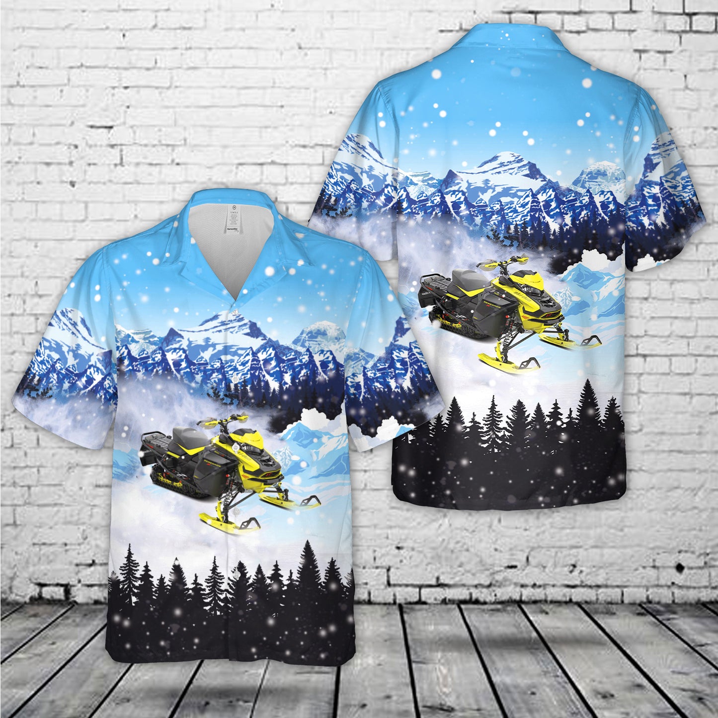 2022 Ski-Doo Renegade Hawaiian Shirt