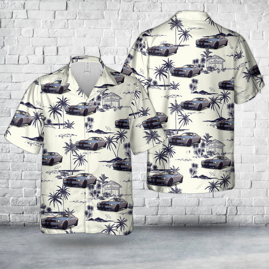 2023 Dodge Challenger SRT Hellcat Hawaiian Shirt