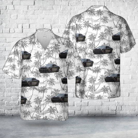 2023 Dodge Challenger SRT Hellcat Widebody Jailbreak Hawaiian Shirt